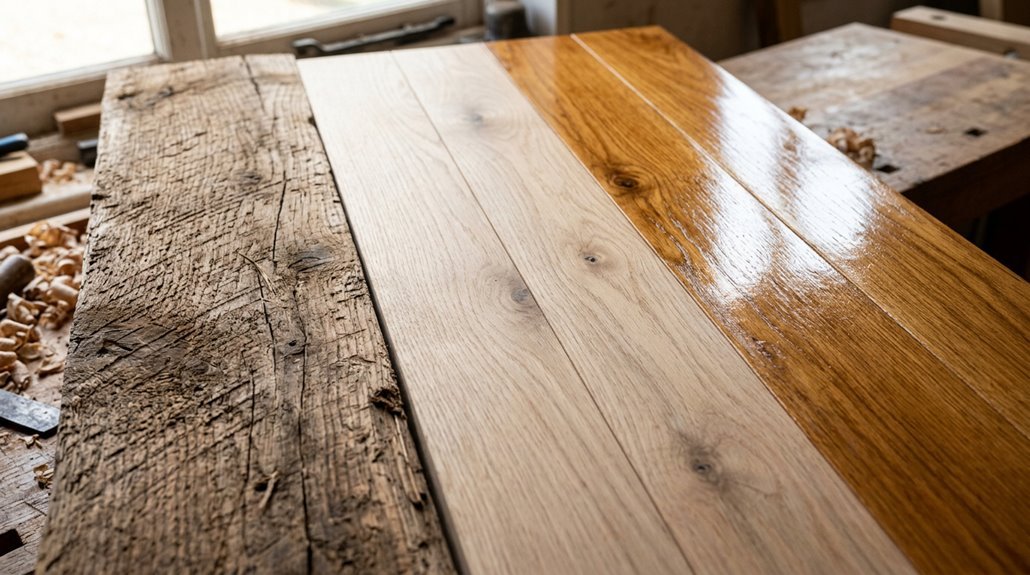 buy wood in three steps