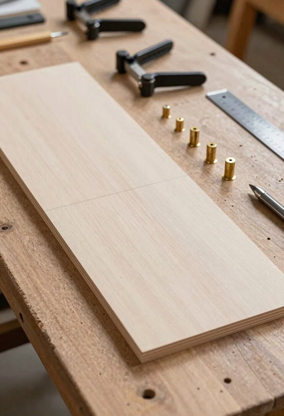 10 Steps to Create Durable Woodworking Templates 2 center lines and registration points