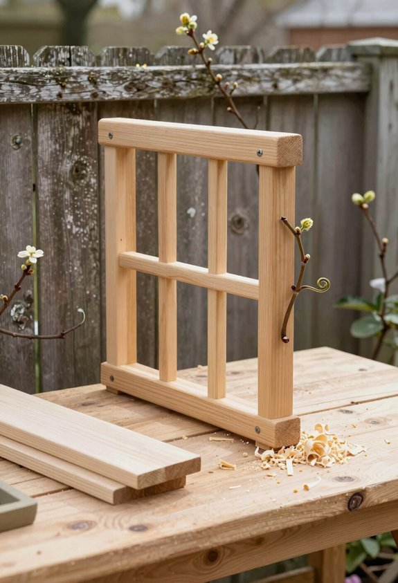 7 Small DIY Woodworking Projects You Can Build This Weekend 2 diy trellis bamboo wood 4 8 ft freestanding or wall m mounted