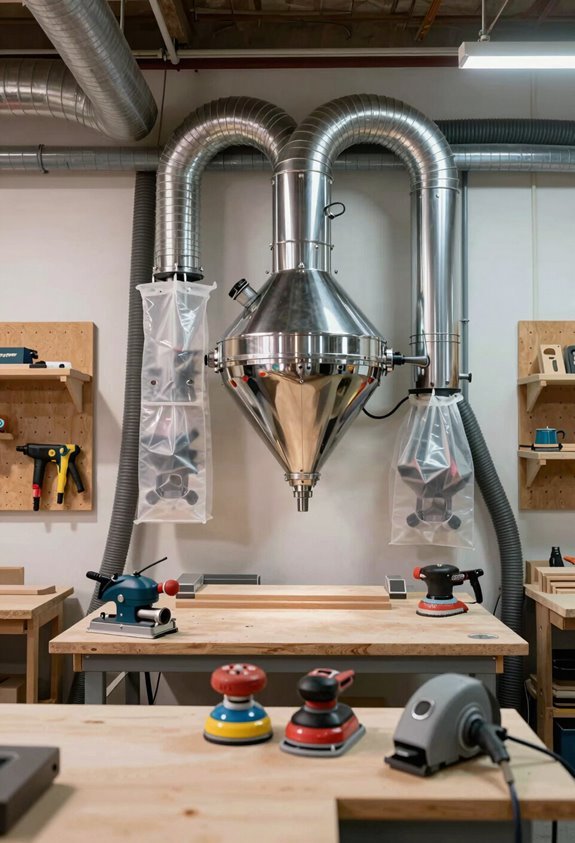 7 Best Tools for Small Woodworking Shops 5 dust collection protects lungs boosts safety
