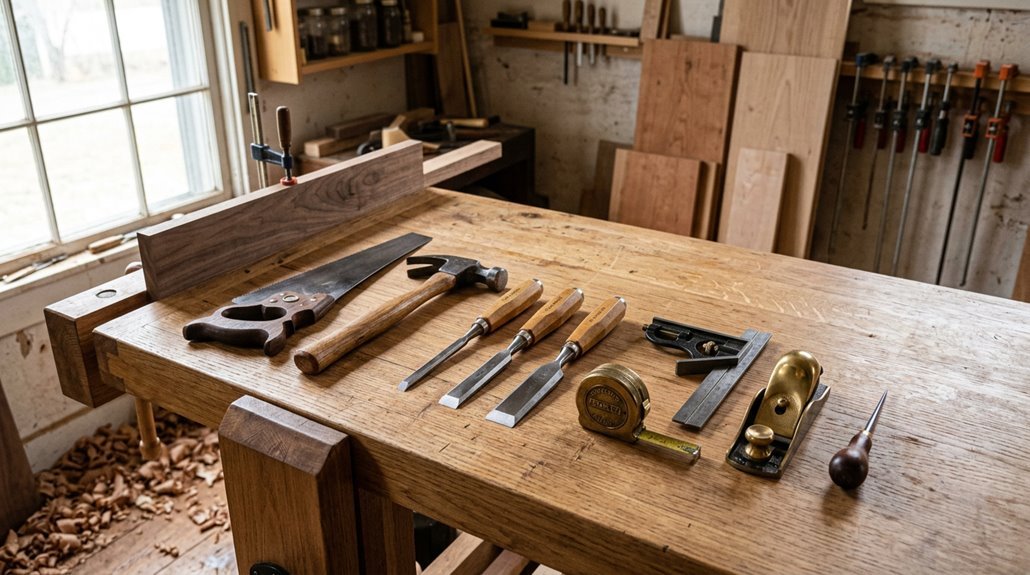 essential beginner woodworking tools