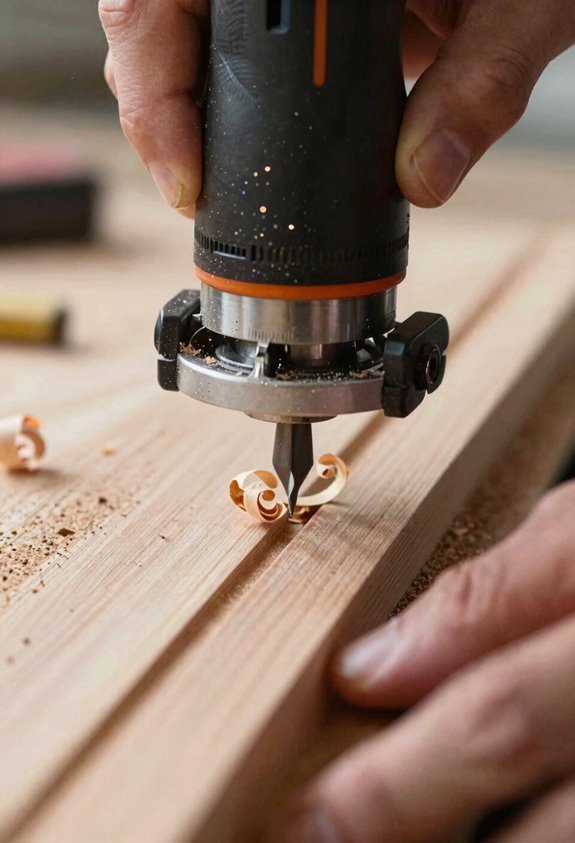 feed direction and jigs for routing