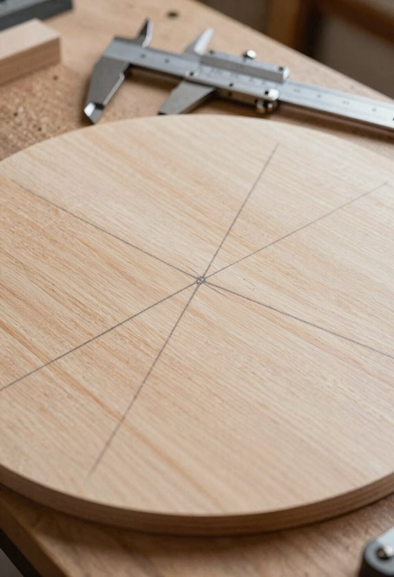 5 Ways to Find the Center of a Circle in Woodworking 1 find circle center via chords