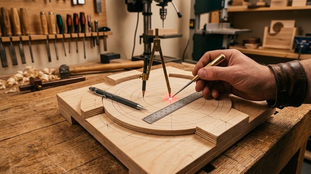 five ways circle centering