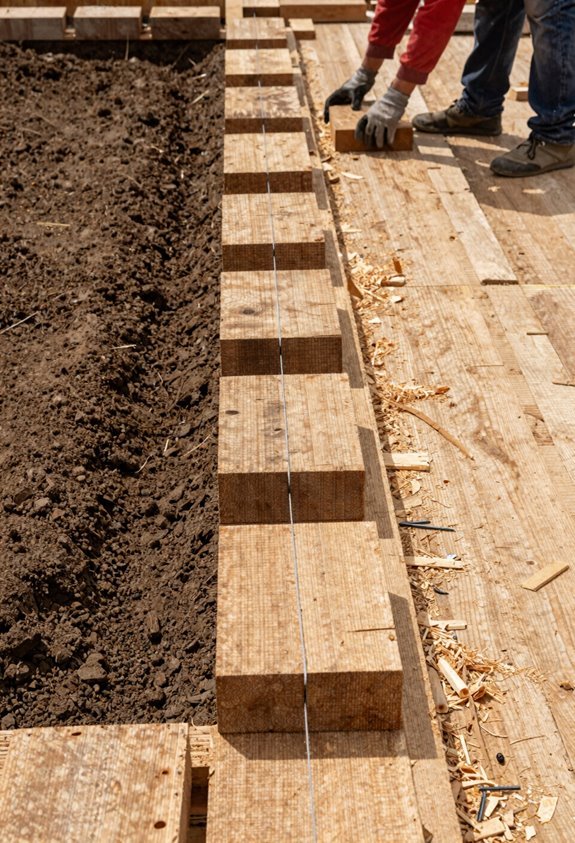 groundwork for solid footings 4 words
