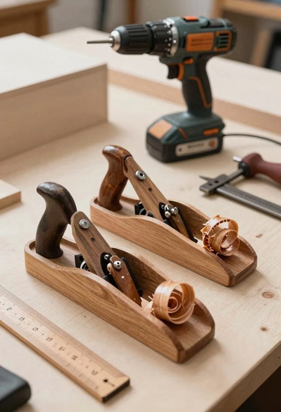 Mastering Fine Woodworking: A Beginner's Guide 3 hand tools first then power tools
