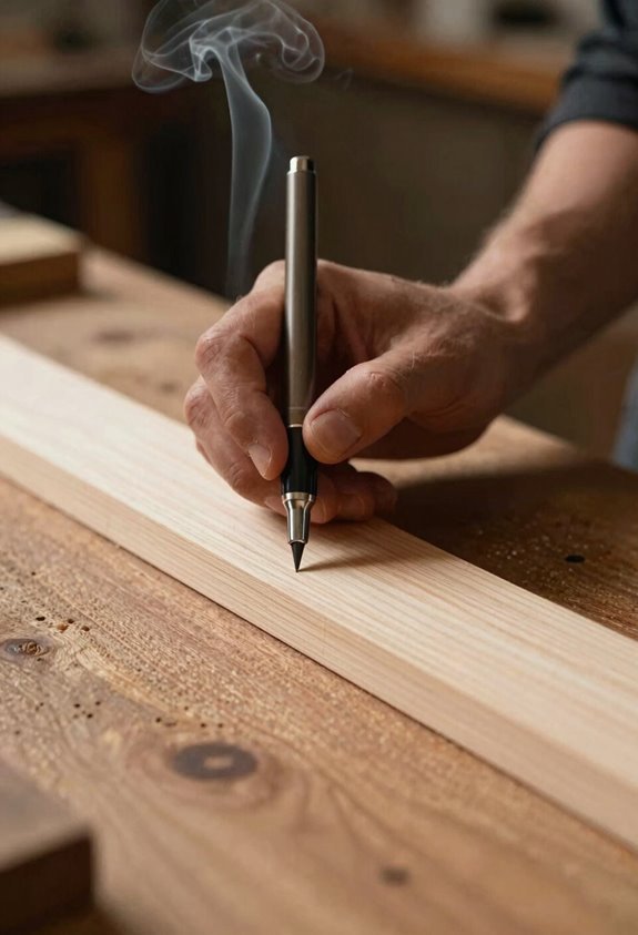 Master Wood Burning in 5 Steps for Beginners 4 light pressure steady movement practice