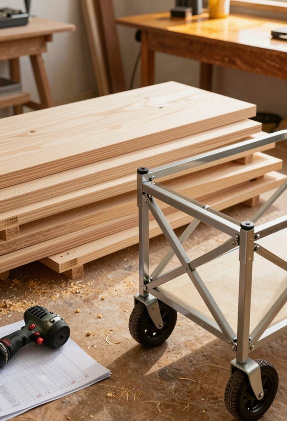 7 Small DIY Woodworking Projects You Can Build This Weekend 3 lightweight garden cart for hauling