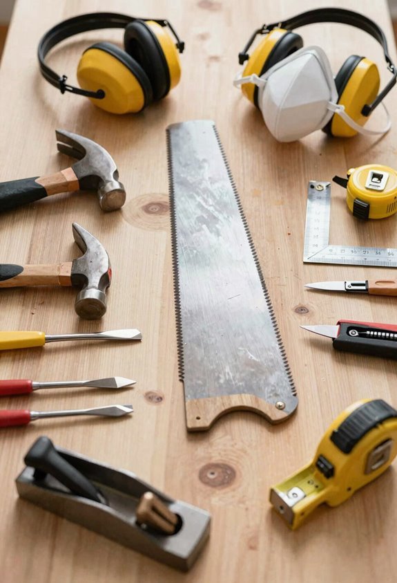 The 7 Essential Woodworking Tools Every Beginner Needs First 1 protect eyes ears lungs first