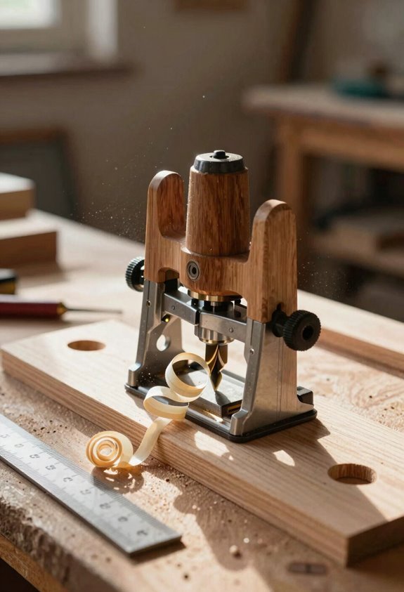 routers carve and shape wood