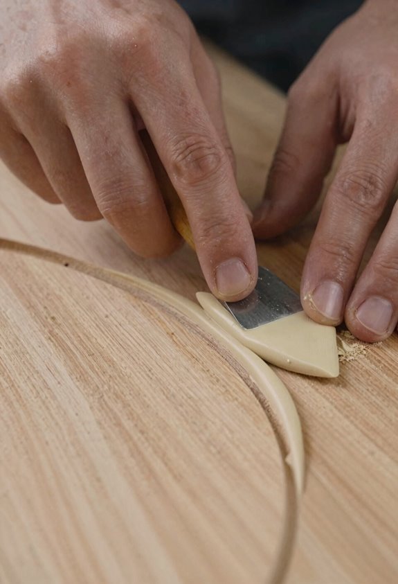 7 Steps to Apply Wood Filler Like a Pro 4 sculpt filler to grain match