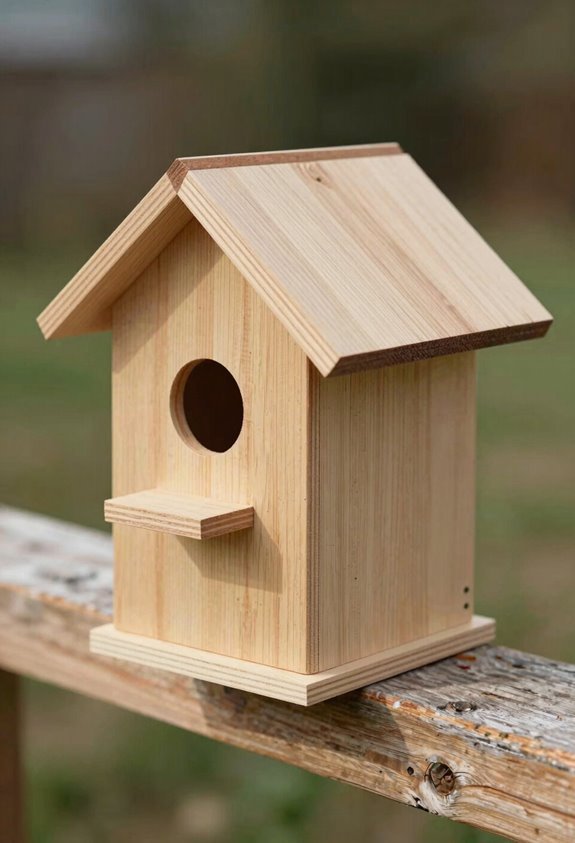 7 Small DIY Woodworking Projects You Can Build This Weekend 4 smart drainage easy cleaning birdhouse