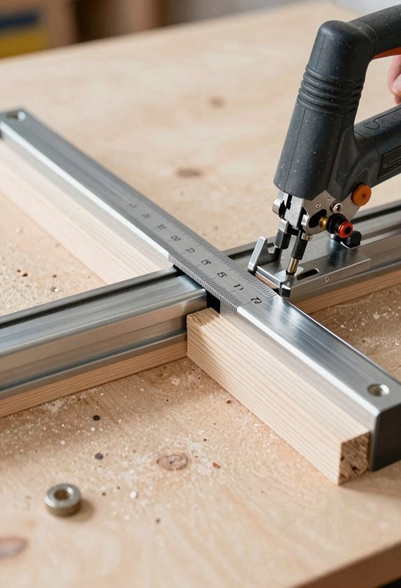 Make DIY Woodworking Jigs With Step-By-Step Instructions 4 track saw jig for straight cuts