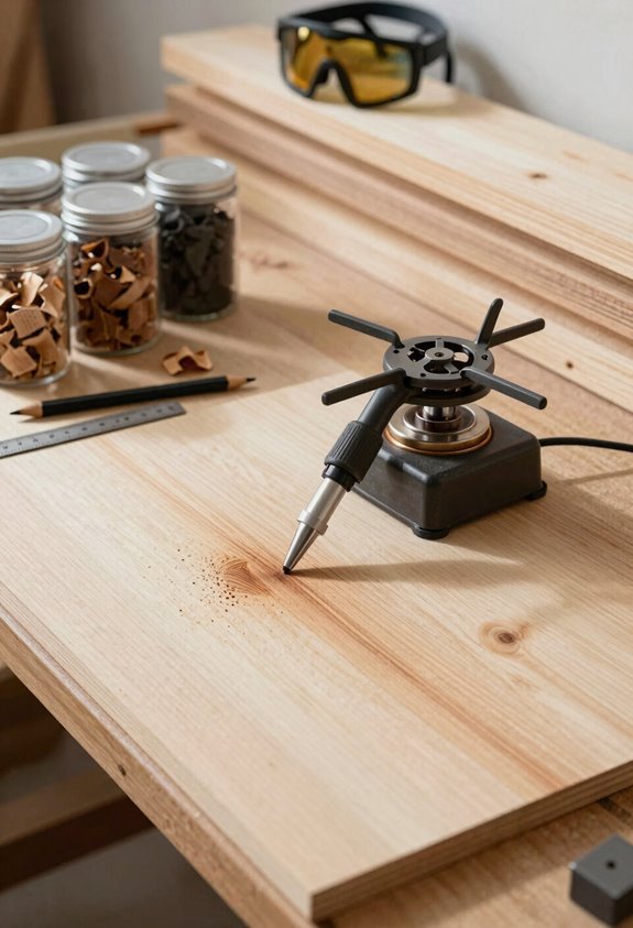 Master Wood Burning in 5 Steps for Beginners 1 wire nib burner with writer and shader tips