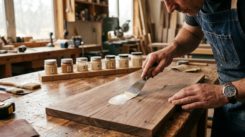 wood filler application guide steps