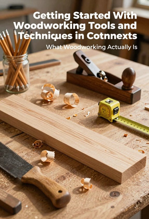 Getting Started With Woodworking Tools and Techniques 1 woodworking basic tools joinery finishing