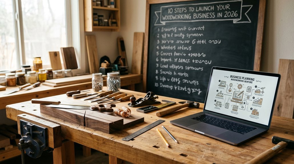 woodworking business launch plan
